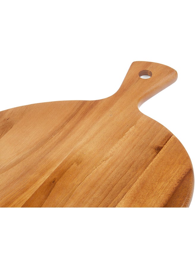 بيلي لوح خشبي دائري بتصميم مجداف بني standard - Image 3