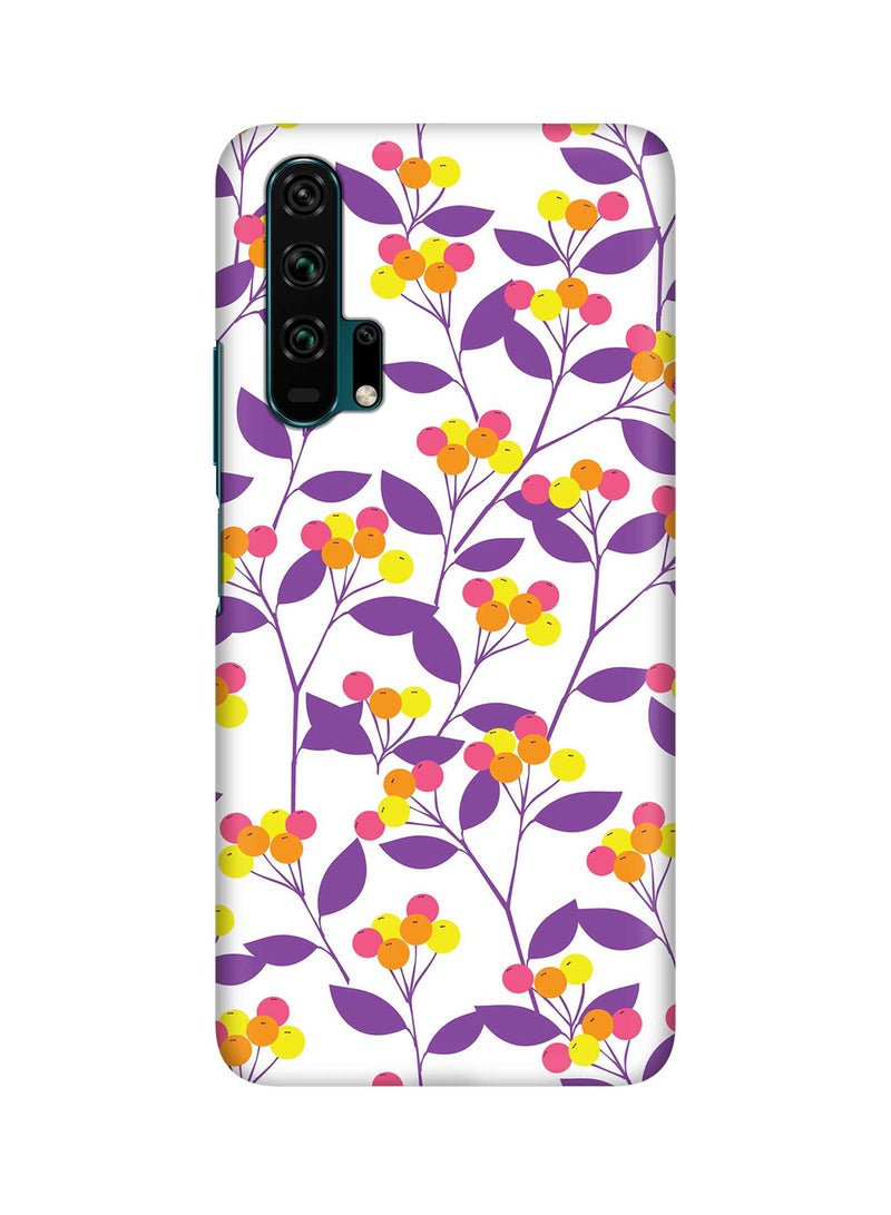 Stylizedd Protective Case Cover For Honor 20 Pro Purple Spring 