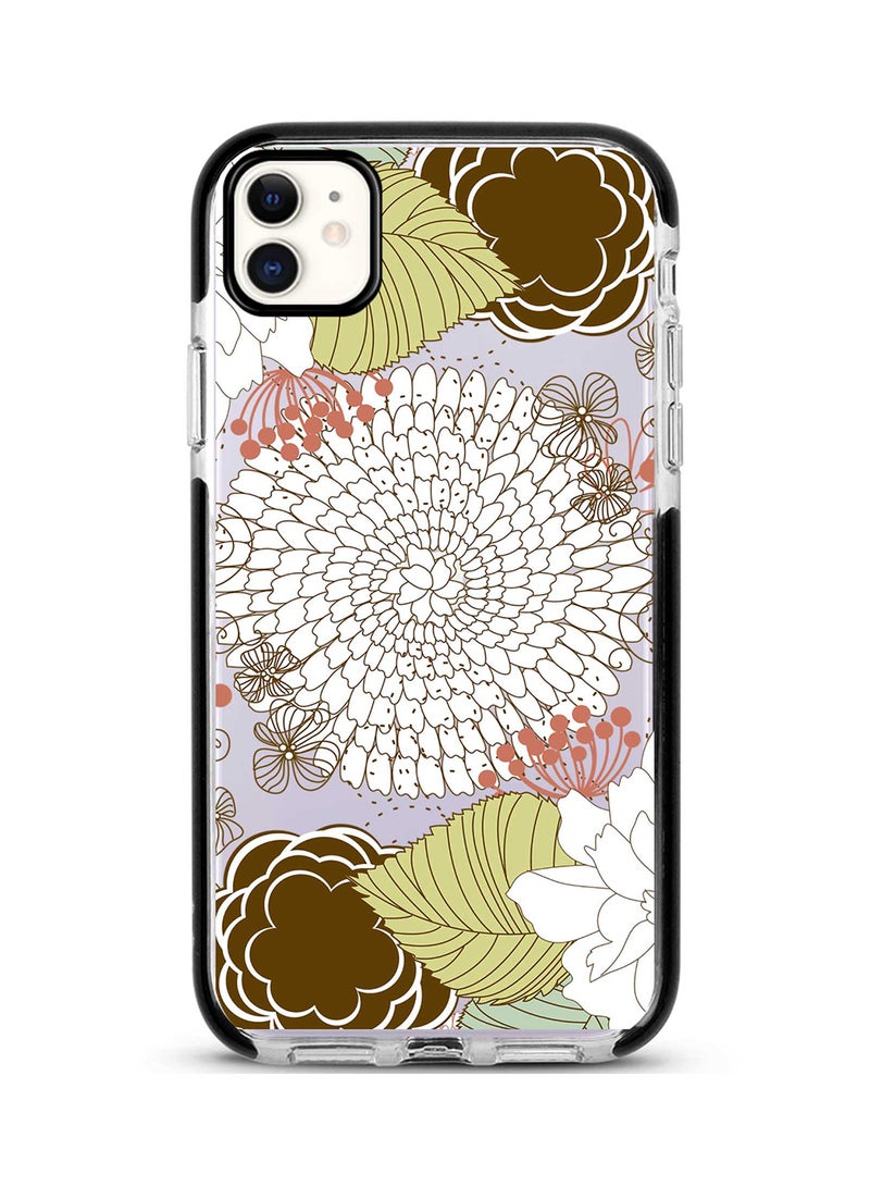 Protective Case Cover For Apple iPhone 11 Blooming Flower