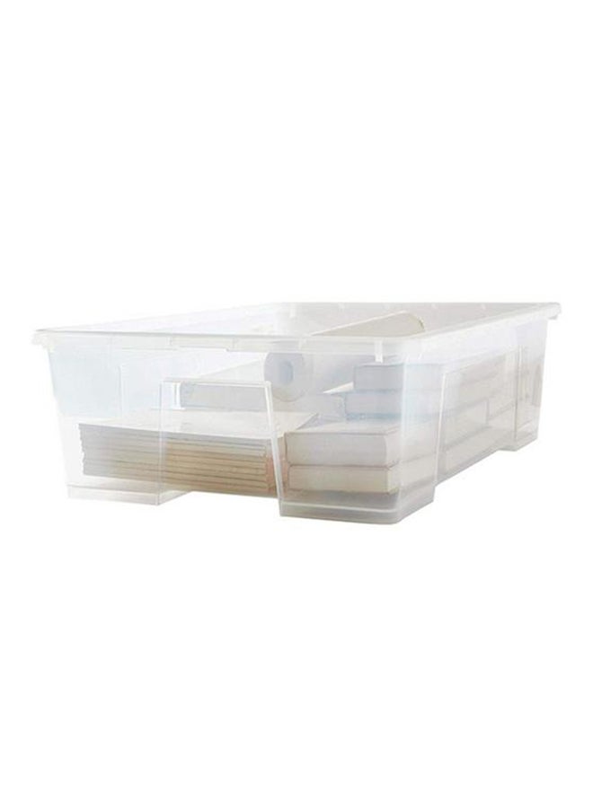 Transparent Storage Box Clear 78 x 18centimeter