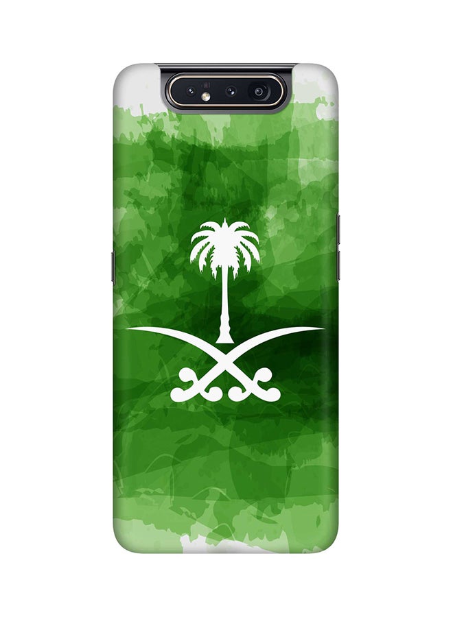 Stylizedd Protective Case Cover For Samsung Galaxy A80 Saudi Emblem - Image 1