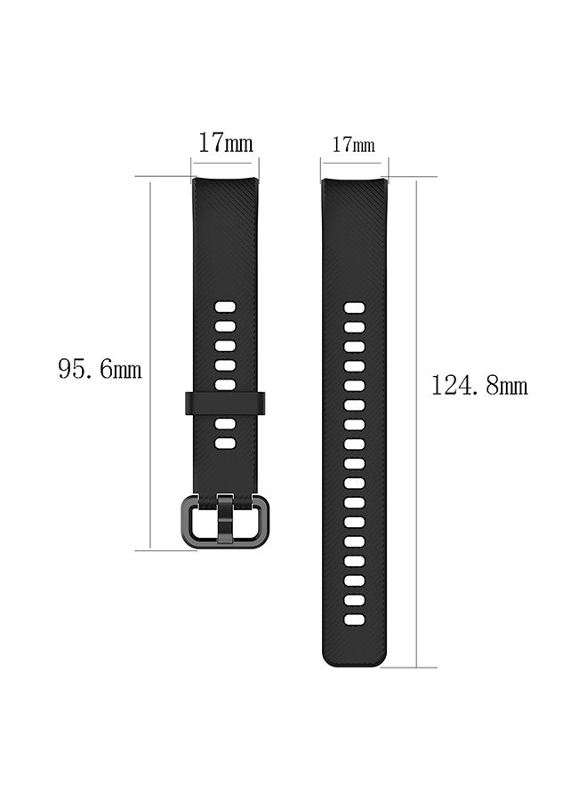 Replacement Bracelet Strap Of Smartwatch Black - Image 5