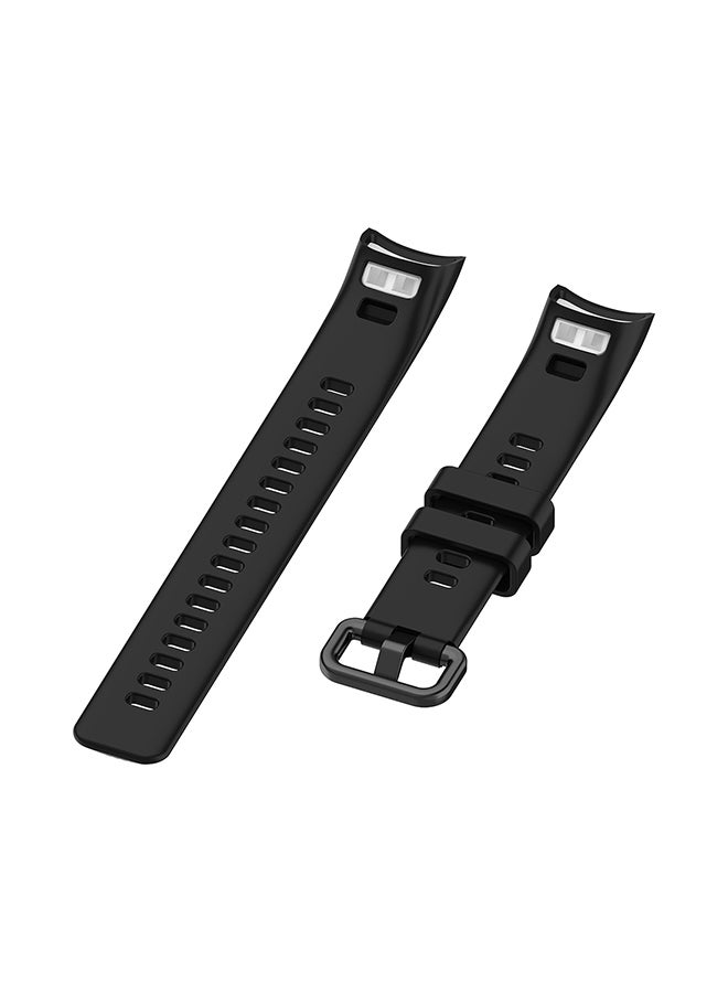 Replacement Bracelet Strap Of Smartwatch Black - Image 3