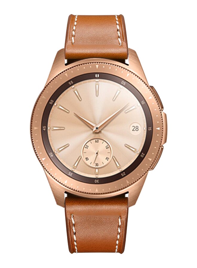 ميفان سوار ساعة ذكية رسمي من الجلد الأصلي بني - Image 3