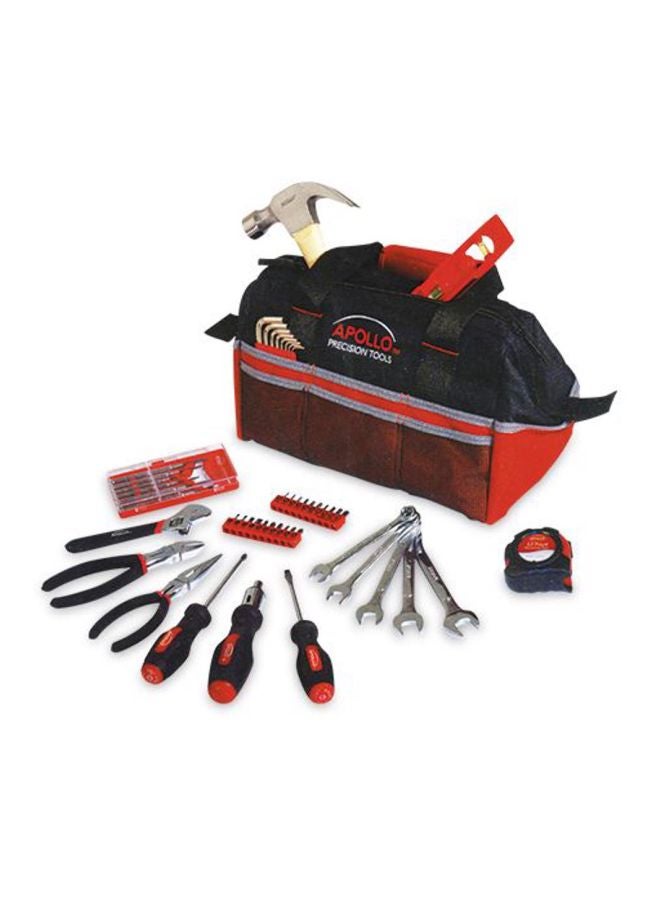 Apollo Set Of 48 Multi Purpose Tool Black/Red/Silver