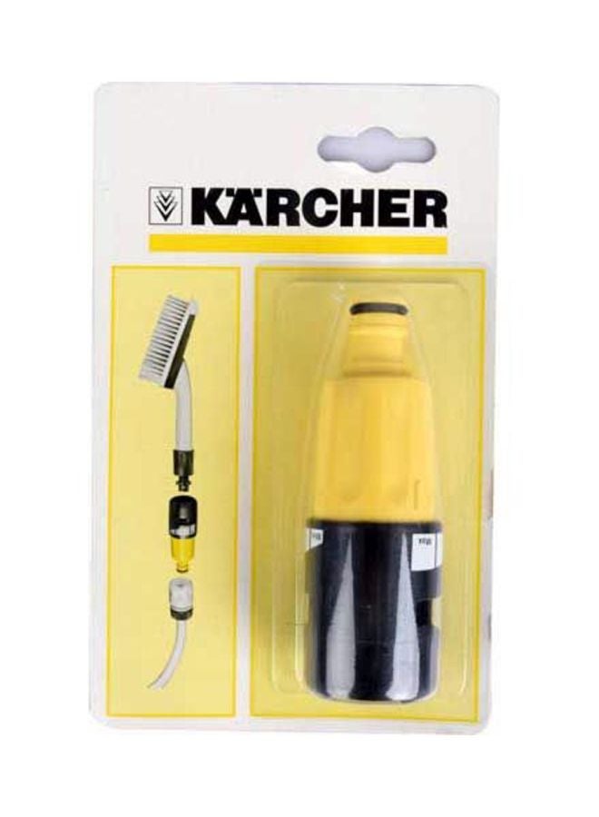 كارشر محول متعدد الأغراض لخرطوم الحديقة أصفر/أسود 24بوصة