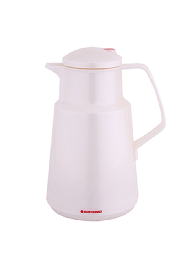 ROTPUNKT Coffee And Tea Vacuum Flask Ivory