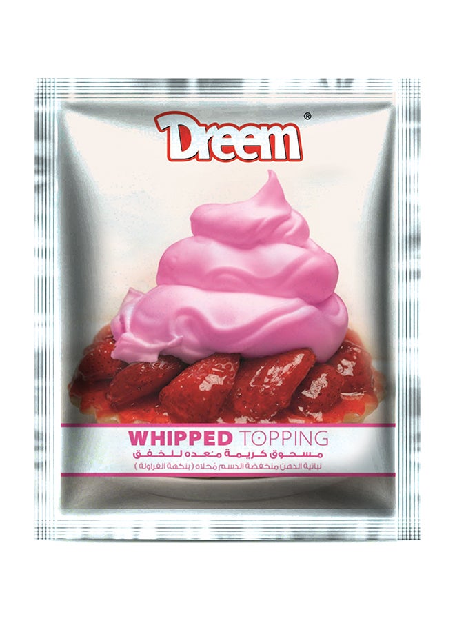 Dreem - Whipped Topping With Strawberry Flavour 45grams - Image 1