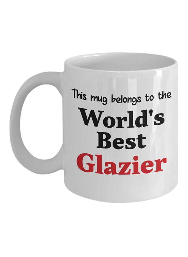 ITALCO World's Best Glazier Coffee Mug White 