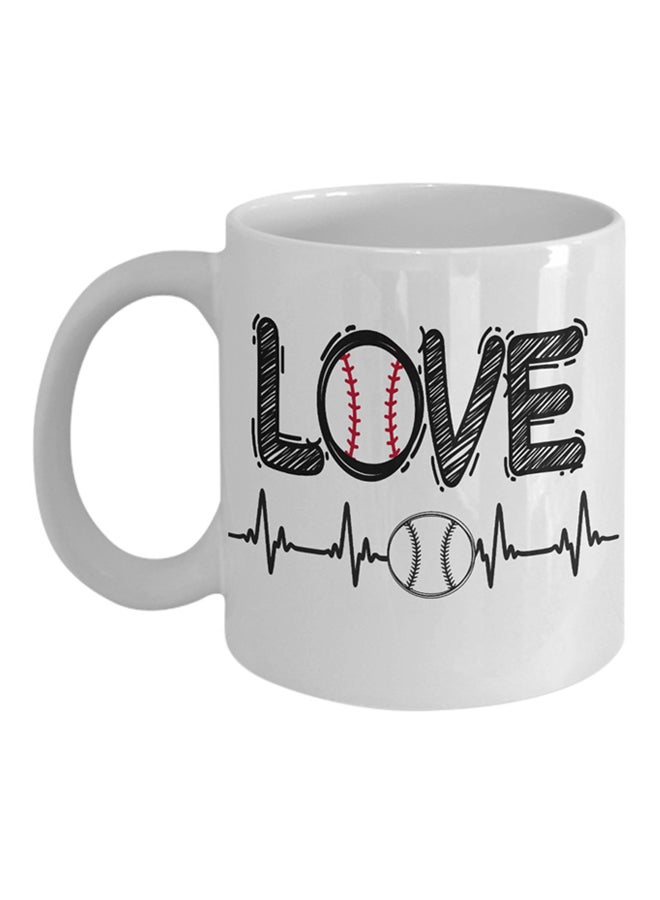 ITALCO Love Printed Coffee Mug White 