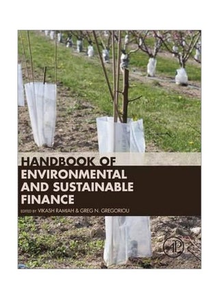 Handbook Of Environmental And Sustainable Finance Hardcover English by Vikash Ramiah - 42325.0 - v1572416535/N31761121A_1