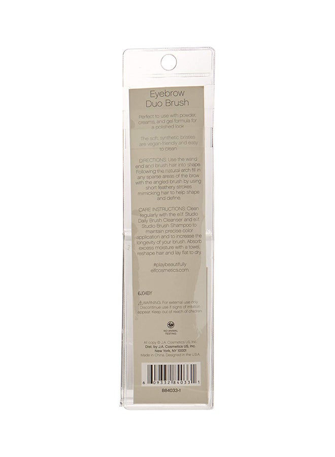 e.l.f. - Eyebrow Duo Brush Black - Image 1