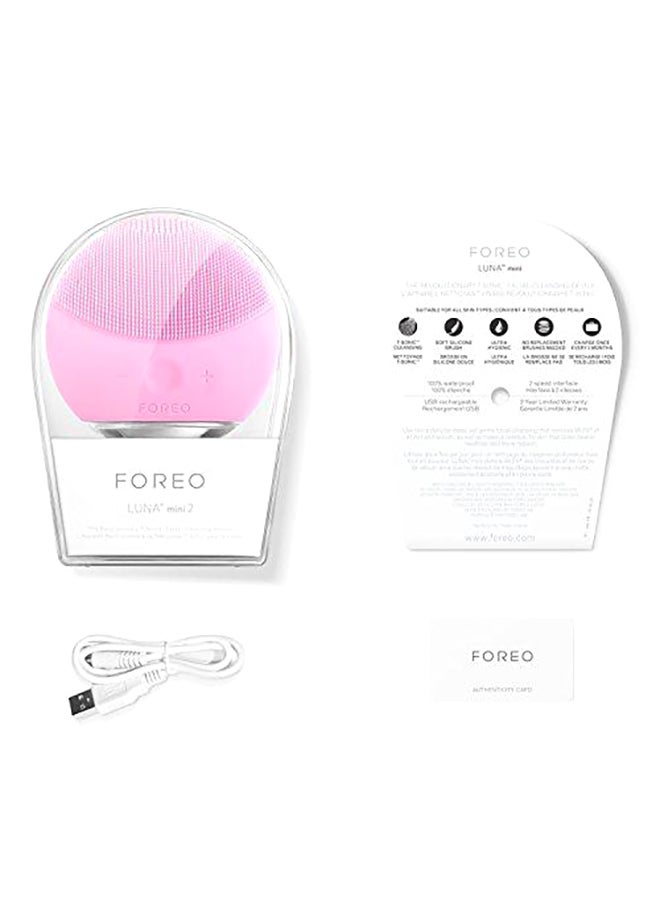 FOREO - Luna Mini 2 Facial Cleansing Brush Pearl Pink - Image 1
