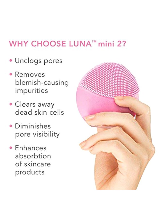 FOREO - Luna Mini 2 Facial Cleansing Brush Pearl Pink - Image 1