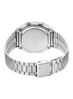 Men's Stainless Steel Digital Wrist Watch A168WA-1UWD - 36 mm - Silver - v1572422567/N11816436A_2