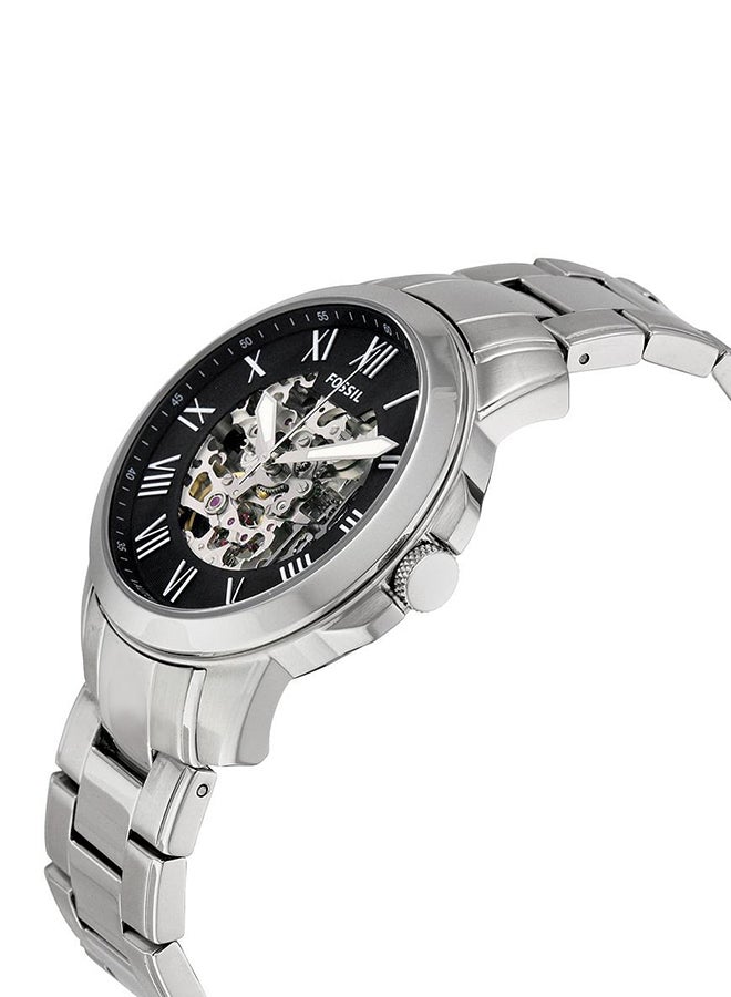 Men's Grant Analog Automatic/Kinetic Watch ME3103 - 44 mm - Silver
