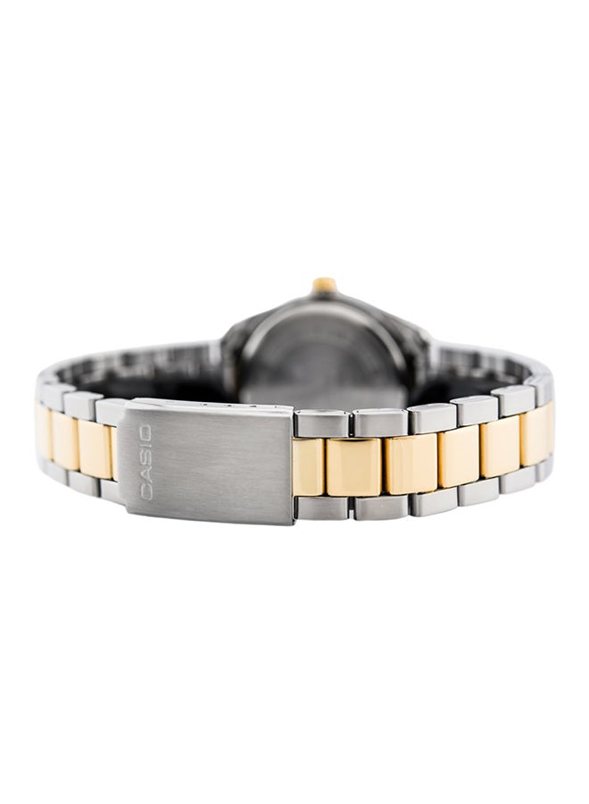 كاسيو ساعة يد بعقارب ذات لونين طراز LTP1302SG-7A للنساء - Image 2