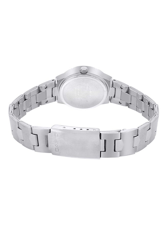 CASIO Women's Water Resistant Formal Analog Watch LTP-1241D-2ADF - 25 mm - Silver - Image 2