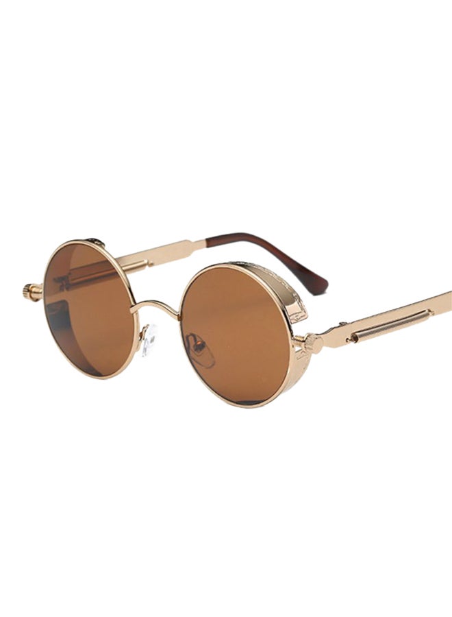 إتش دي كرافتر نظارة شمسية كلاسيكية بإطار دائري للنساء - Image 2