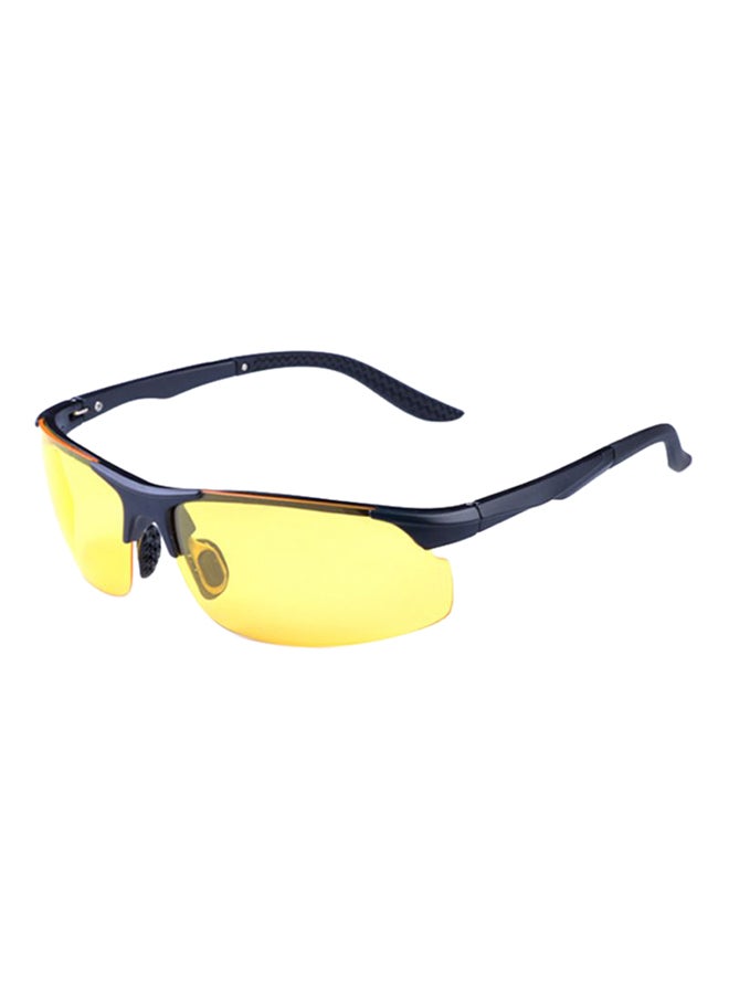 SYT Men's Rectangular Shape Sunglasses - Lens Size: 77 mm - Image 1