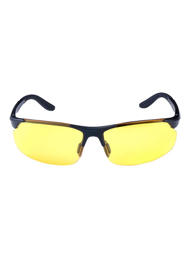 SYT Men's Rectangular Shape Sunglasses - Lens Size: 77 mm - Image 2