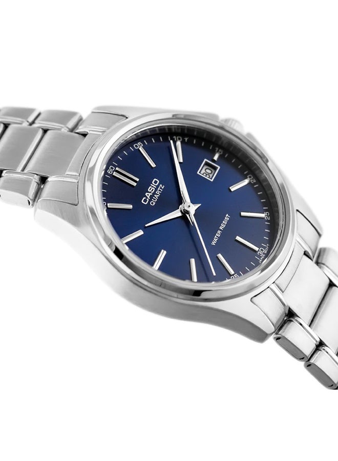 CASIO Men's Water Resistant Analog Watch MTP-1183A-2A - 37 mm - Silver - Image 3