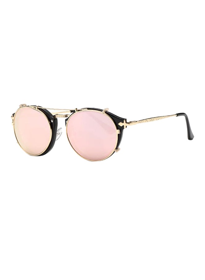 Retro Dual Use Round Frame Sunglasses - v1572422647/N12731234A_1