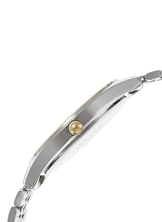 CASIO Women's Water Resistant Analog Watch LTP 1129G - 7B - 32 mm - Silver/Gold - Image 3