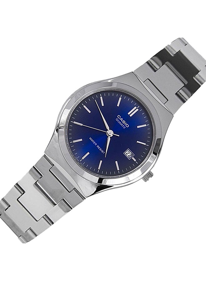 كاسيو ساعة يد إنتايسر بعقارب طراز LTP 1170 A - 2A - 28 مم - فضي للنساء - Image 3