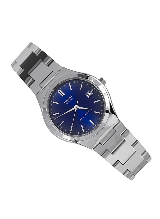 كاسيو ساعة يد إنتايسر بعقارب طراز LTP 1170 A - 2A - 28 مم - فضي للنساء - Image 4