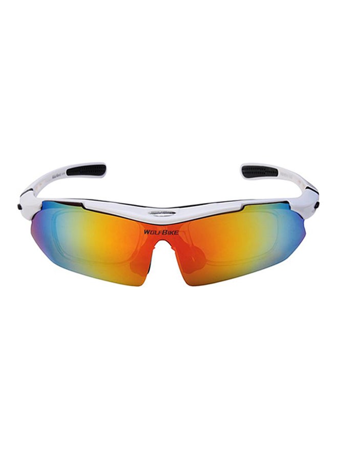 Wolfbike Outdoor Sports Polorized 5 Lens Sunglasses - Image 2