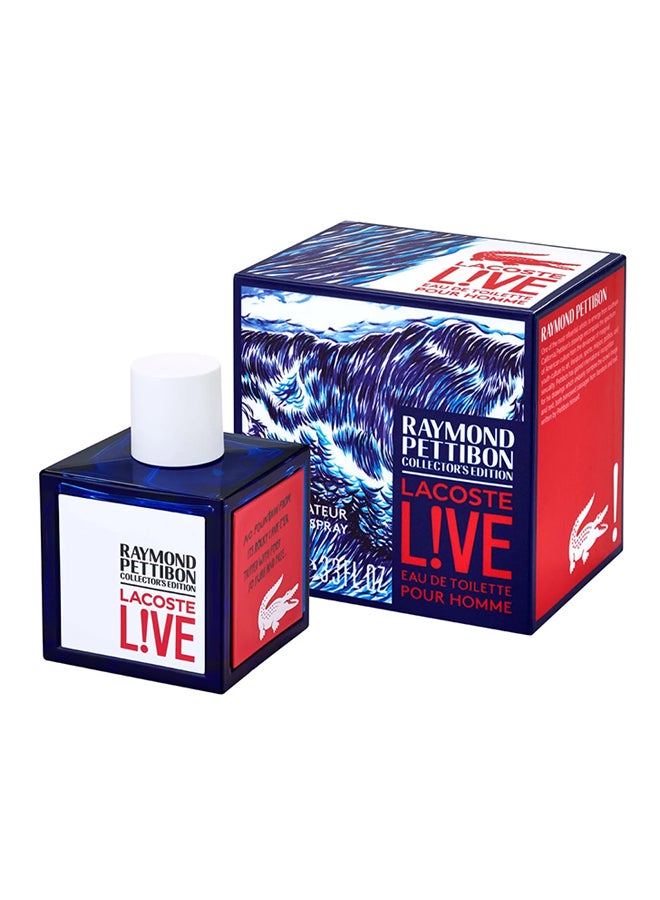 LACOSTE - Raymond Pettibon Collector's Edition Live EDT 100ml - Image 1