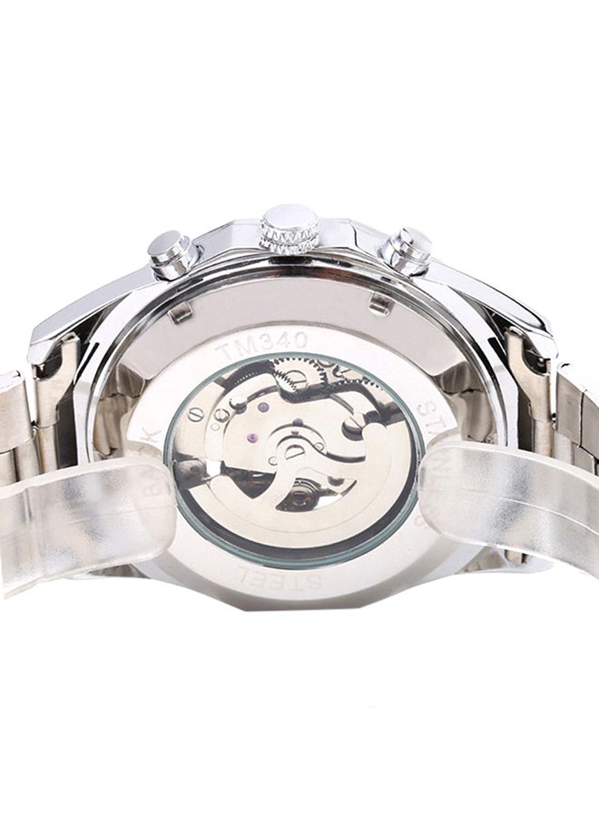 وينر ساعة يد ميكانيكية مقاومة للماء طراز F1205158 للرجال - Image 3