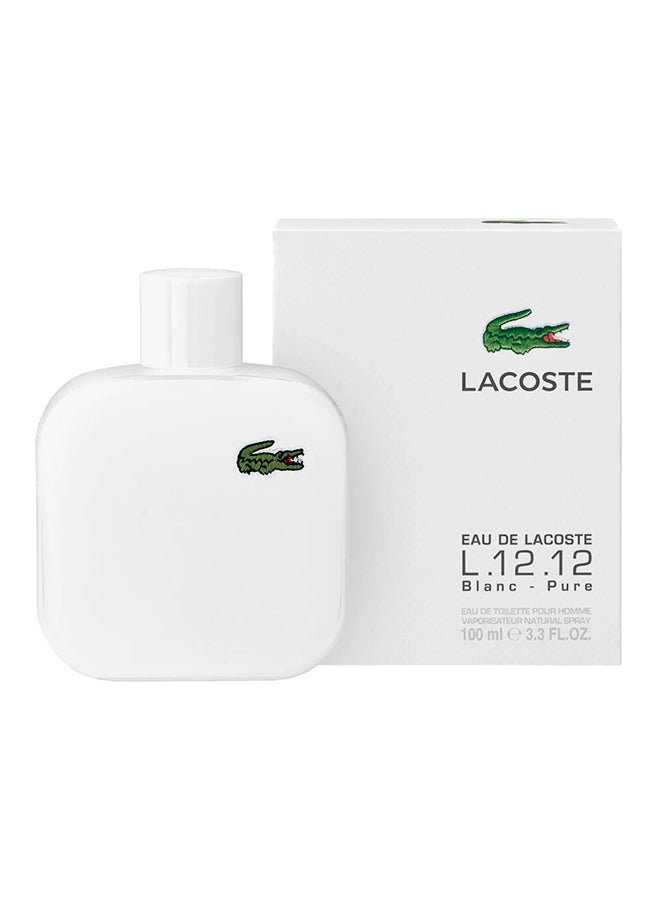لاكوست ماء تواليت أو دو لاكوست L.12.12 وايت 100ملليلتر  - Image 2