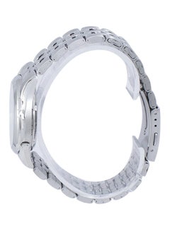 Seiko Men's Round Shape Stainless Steel Analog Wrist Watch 38 mm - Silver - SNKL19J1  - Image 3
