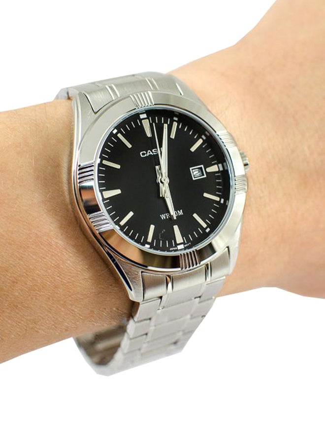 CASIO Men's Water Resitant Stainless Steel Analog Watch MTP-1308D-1AVDF - Image 4