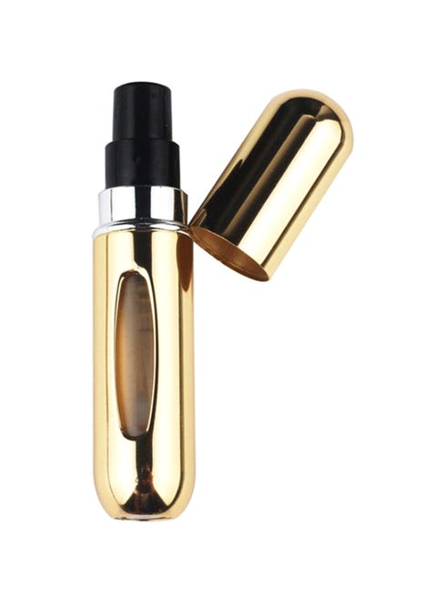 Portable Mini Refillable Empty Spray Bottle Gold