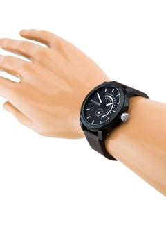TOMMY HILFIGER Men's Denim Leather Analog Wrist Watch 1791478  - Image 4