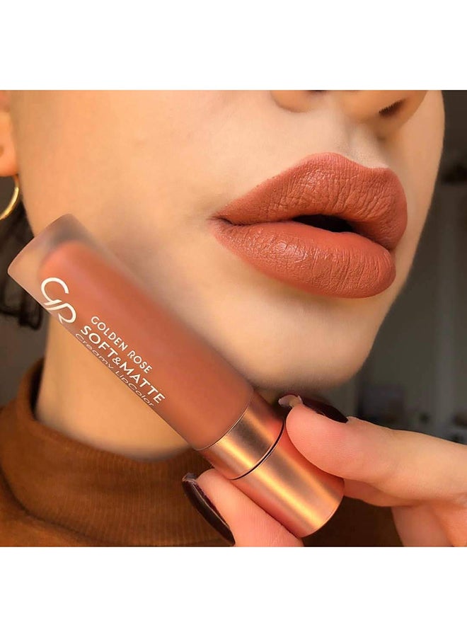 Golden Rose - Soft And Matte Creamy Lipstick 103 - Image 1