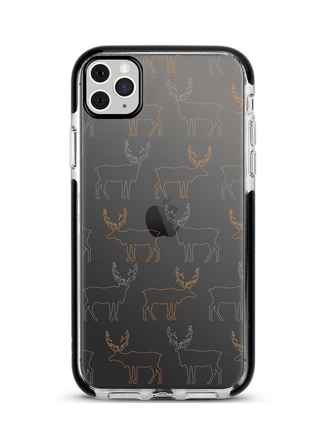 Stylizedd Protective Case Cover For Apple iPhone 11 Pro Purple Moose