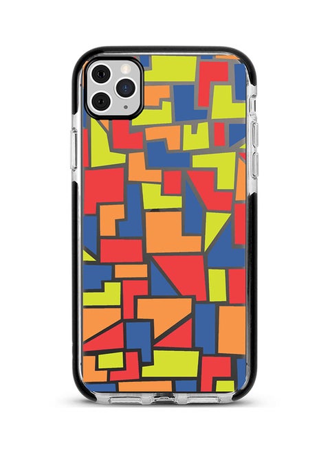 Protective Case Cover For Apple iPhone 11 Pro Color Shapes