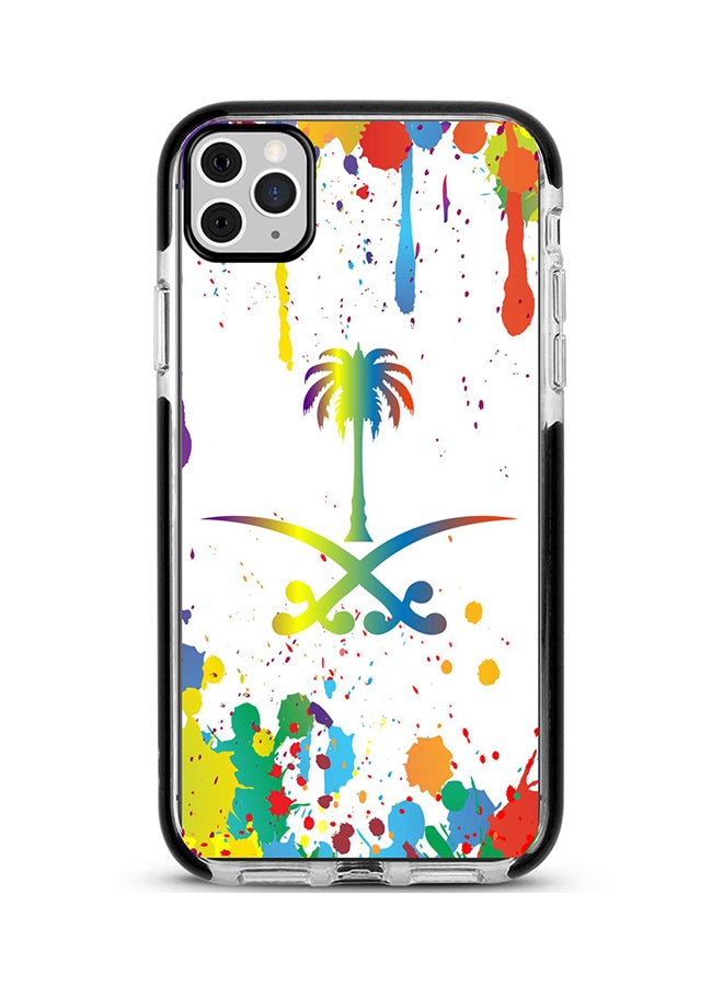 Stylizedd Protective Case Cover For Apple iPhone 11 Pro Colorful Saudi Colorful Saudi