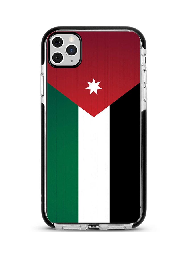 Protective Case Cover For Apple iPhone 11 Pro Flag Of Jordan