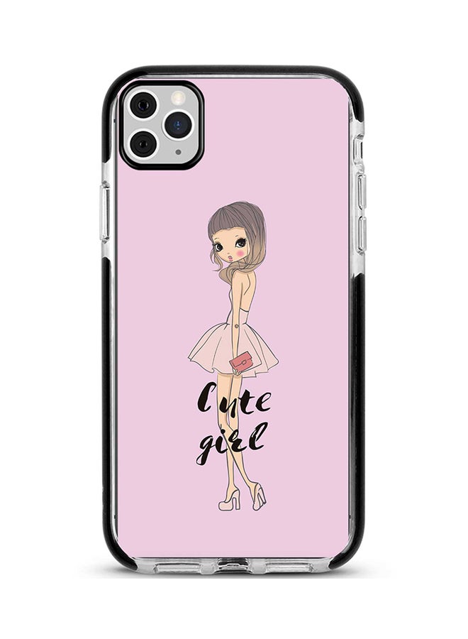Protective Case Cover For Apple iPhone 11 Pro Max Coy Cute Girl