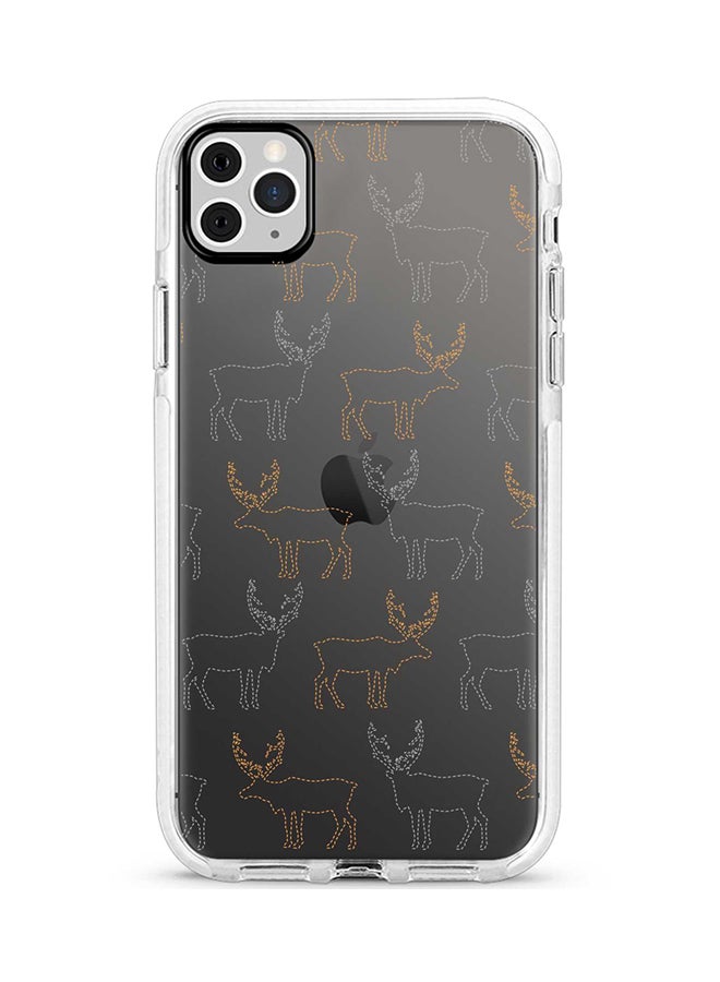 Stylizedd Protective Case Cover For Apple iPhone 11 Pro Max Purple Moose