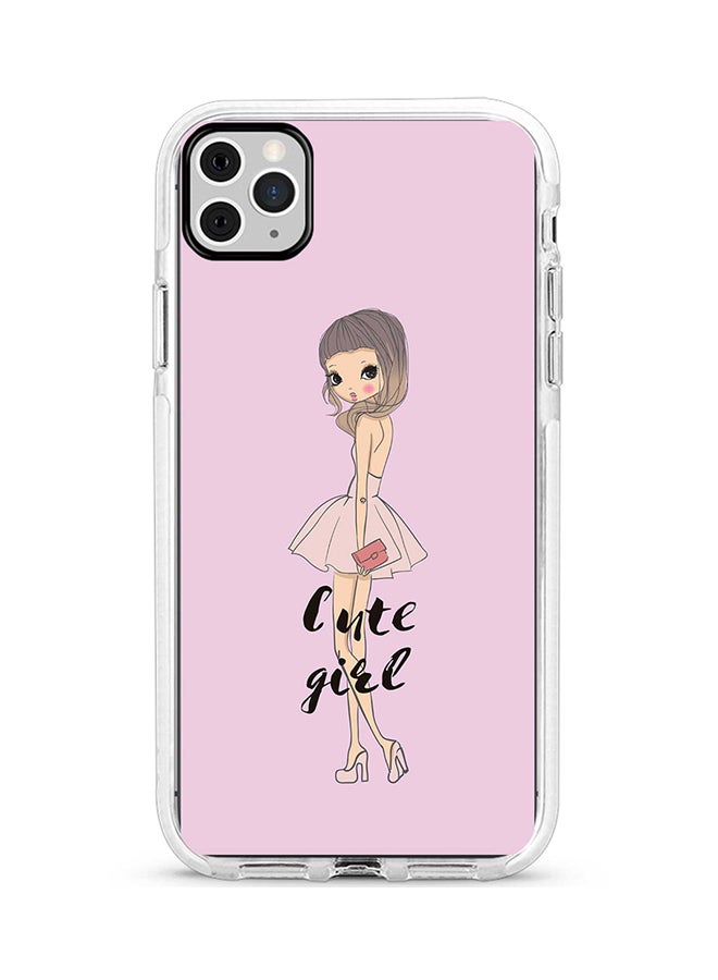 Protective Case Cover For Apple iPhone 11 Pro Max Coy Cute Girl