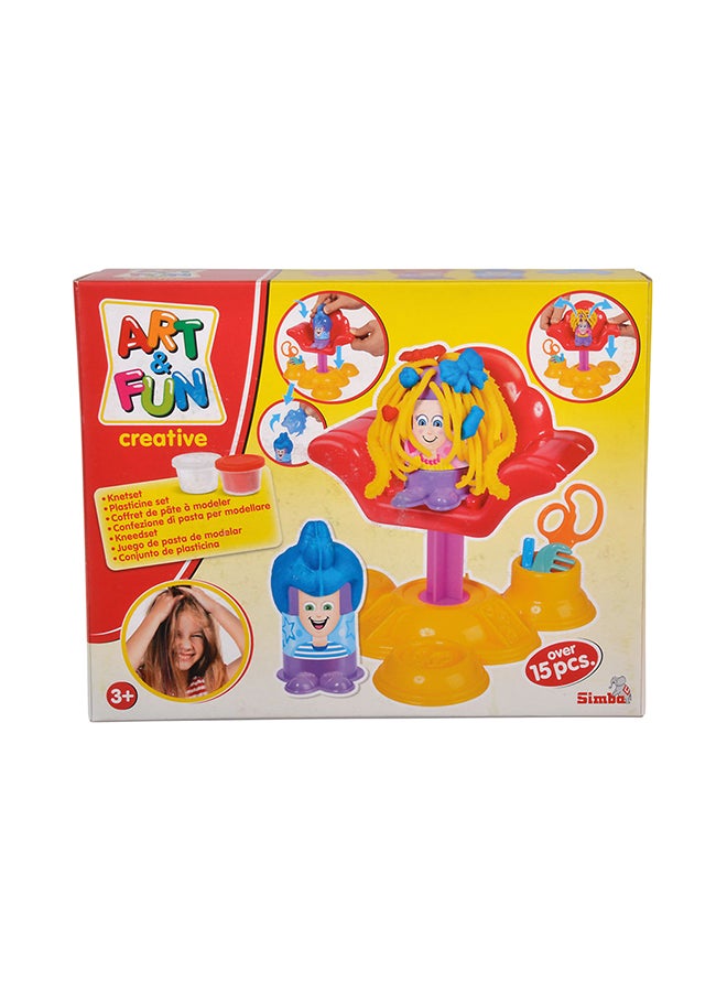 Simba 15-Piece Art And Fun Dough Set Hairstudio  - Image 1
