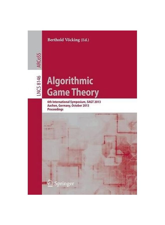 Algorithmic Game Theory Paperback English - 23 September 2013 