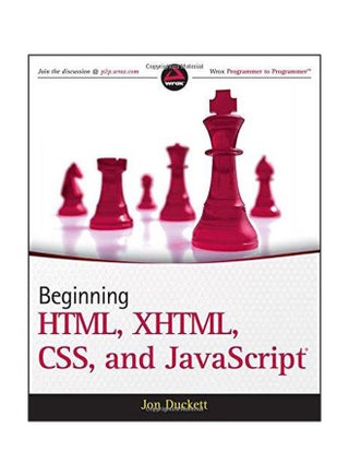 Beginning HTML, XHTML, CSS, And JavaScript english 30 December 2009 - v1572434242/N31766441A_1
