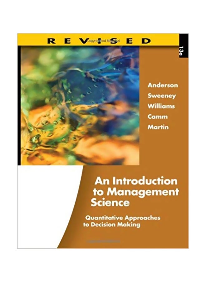 null - An Introduction to Management Science: Quantitative Approaches to Decision Making. by David Anderson 19-May-07 - Image 1